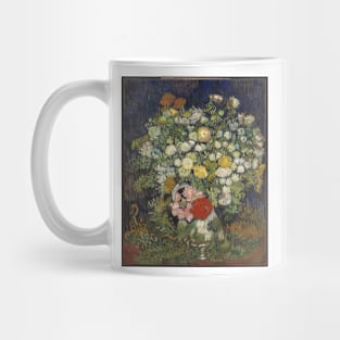 Bouquet of Flowers in a Vase Mug